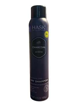 Hask Charcoal & Citrus Purifying Dry Shampoo, Clean Beauty, Aluminum & Talc Free